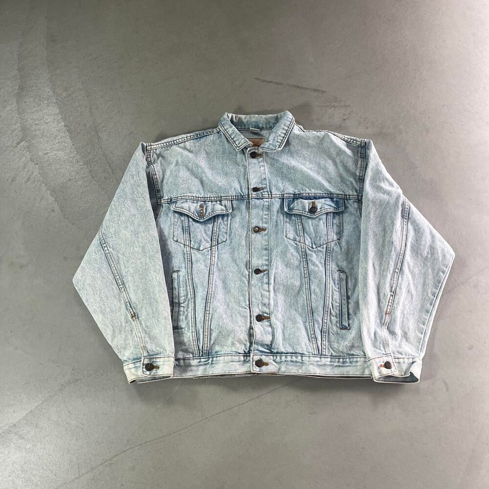 Hard-rock-cafe Men's Blue and Grey Jacket